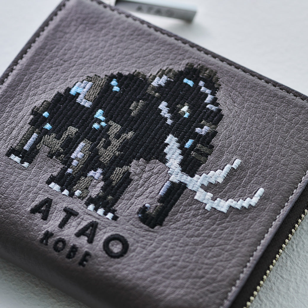 ATAO20周年限定｜SAFARILANDクラシック｜チェス(CHESS)｜ミニ財布｜刺繍｜日本製