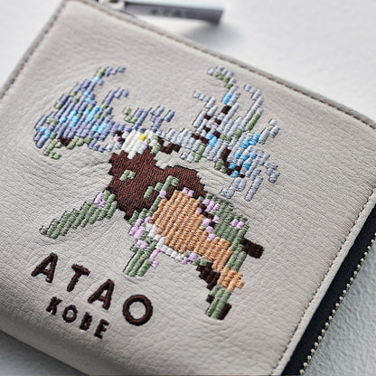 ATAO20周年限定｜SAFARILANDクラシック｜チェス(CHESS)｜ミニ財布｜刺繍｜日本製