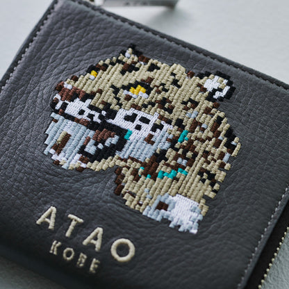 ATAO20周年限定｜SAFARILANDクラシック｜チェス(CHESS)｜ミニ財布｜刺繍｜日本製